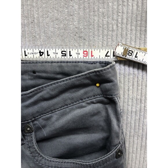 Kut From The Kloth MIA Toothpick Skinny Jeans Size 12 Gray Distressed - Picture 8 of 16